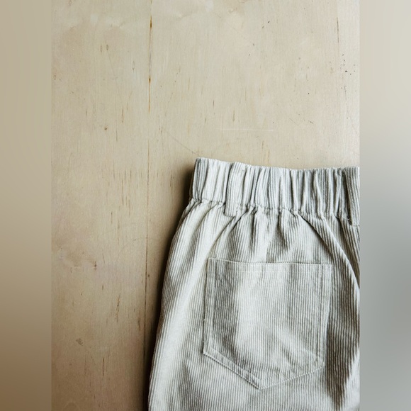 Cream Corduroy Pants - Picture 5 of 5